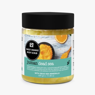 LUSTRO Sweet Orange Body Scrub 325 GM